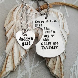 Daddy and Me Dog Tag
