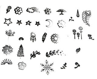 Nature Design Stamps