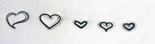 Heart Design Stamps
