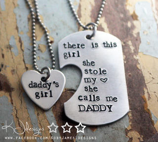 Daddy and Me Dog Tag