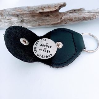 Personalised Golf Ball Marker Keyring