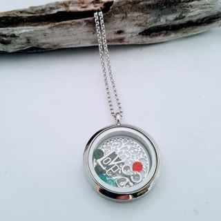 Locket - Silver Round