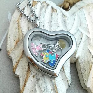 Locket - Silver Heart