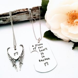 A Piece of our Heart Pendant Set