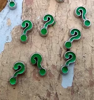 Question Mark Charm