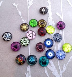 Resin Galaxy Charm