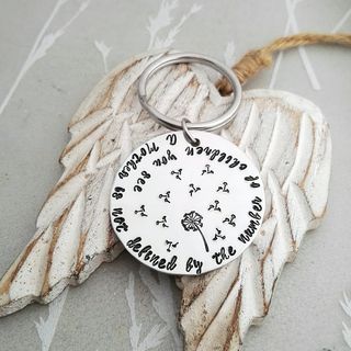 Dandelion Keyring