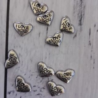 I Love You Heart Charm