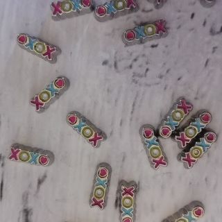 Colourful XOXO Charm