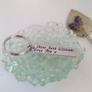 Drive Safe Keyring