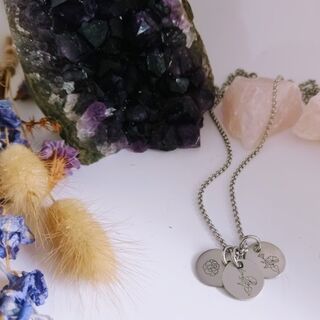 All My Love Birthflowers Pendant