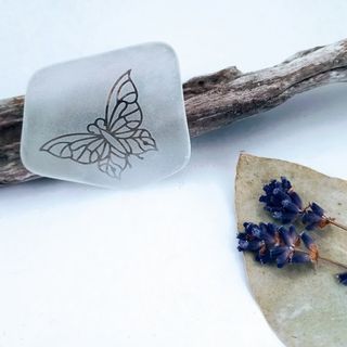 Butterfly Memory Stone