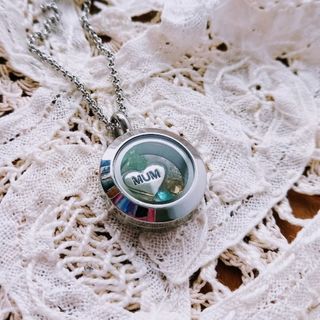 Little Silver Round Locket