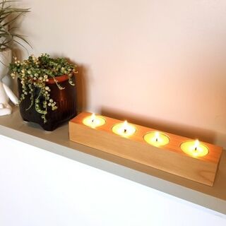 Macrocarpa Tealight for 4 Candles