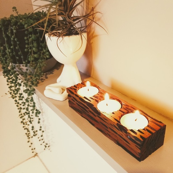 Matai Tealight for 3 Candles