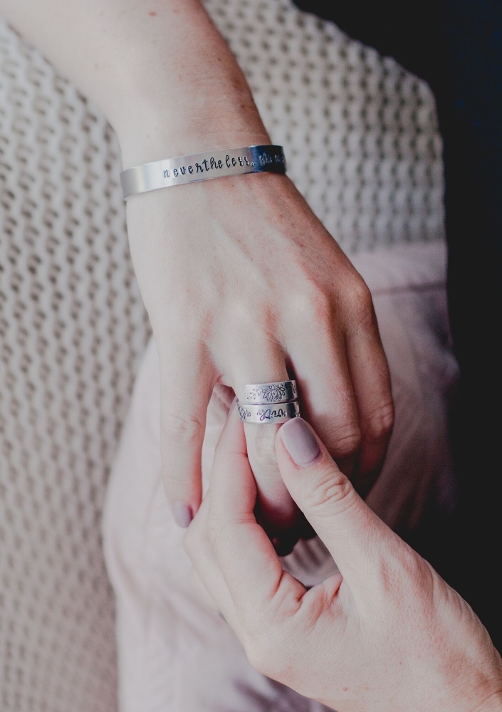 Mummy Jewellery, Family Jewellery, Handstamped Jewellery, Personalised Jewellery, Name Jewellery