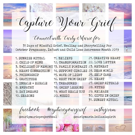 Capture Your Grief 2019