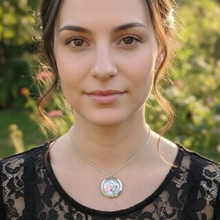 Locket - Silver Round