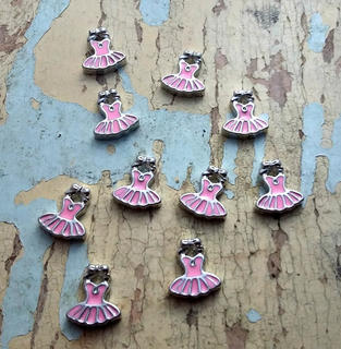Ballerina Dress Charm