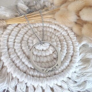 Offset Ring Pendant
