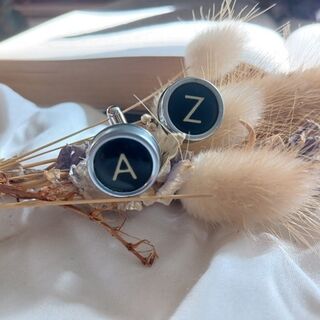 Vintage Typewriter Key Cufflinks