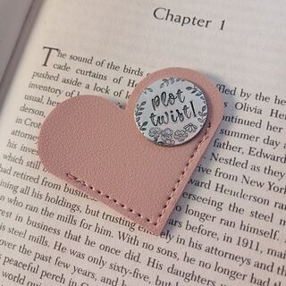 Made Heart Bookmarks